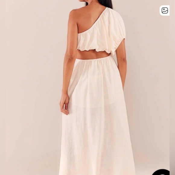 Farm Rio Linen Knot Dress - Picture 8 of 9